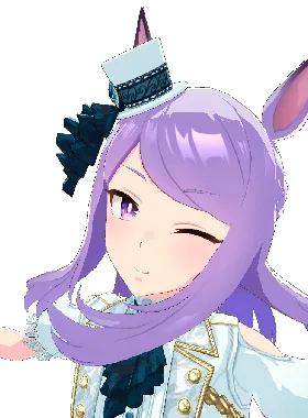 Celeste gloat pose from Mejiro McQueen (End of the Skies) over Celeste