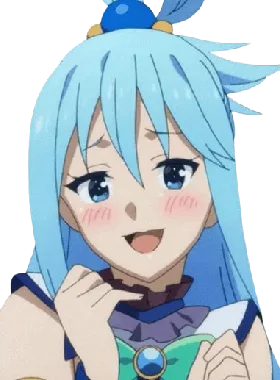 Celeste gloat pose from Aqua from Konosuba as Celeste
