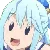 Celeste minimap icon from Aqua from Konosuba as Celeste