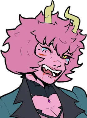 Mina critical pose from Mina Ha-shido (Old Gods, New Blood Update)