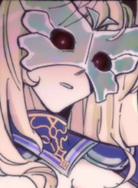 Mina gloat pose from Limbus Company Dulcinea Mina