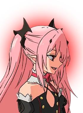 Mina gloat pose from Krul Tepes | Mina skin | Seraph of the End