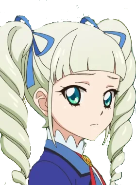 Mina critical pose from Toudou Yurika Aikatsu