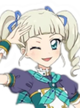Mina gloat pose from Toudou Yurika Aikatsu