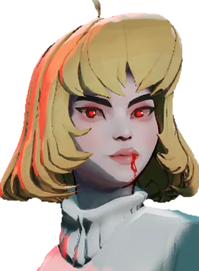 Mina gloat pose from Melty Blood Mina (request)