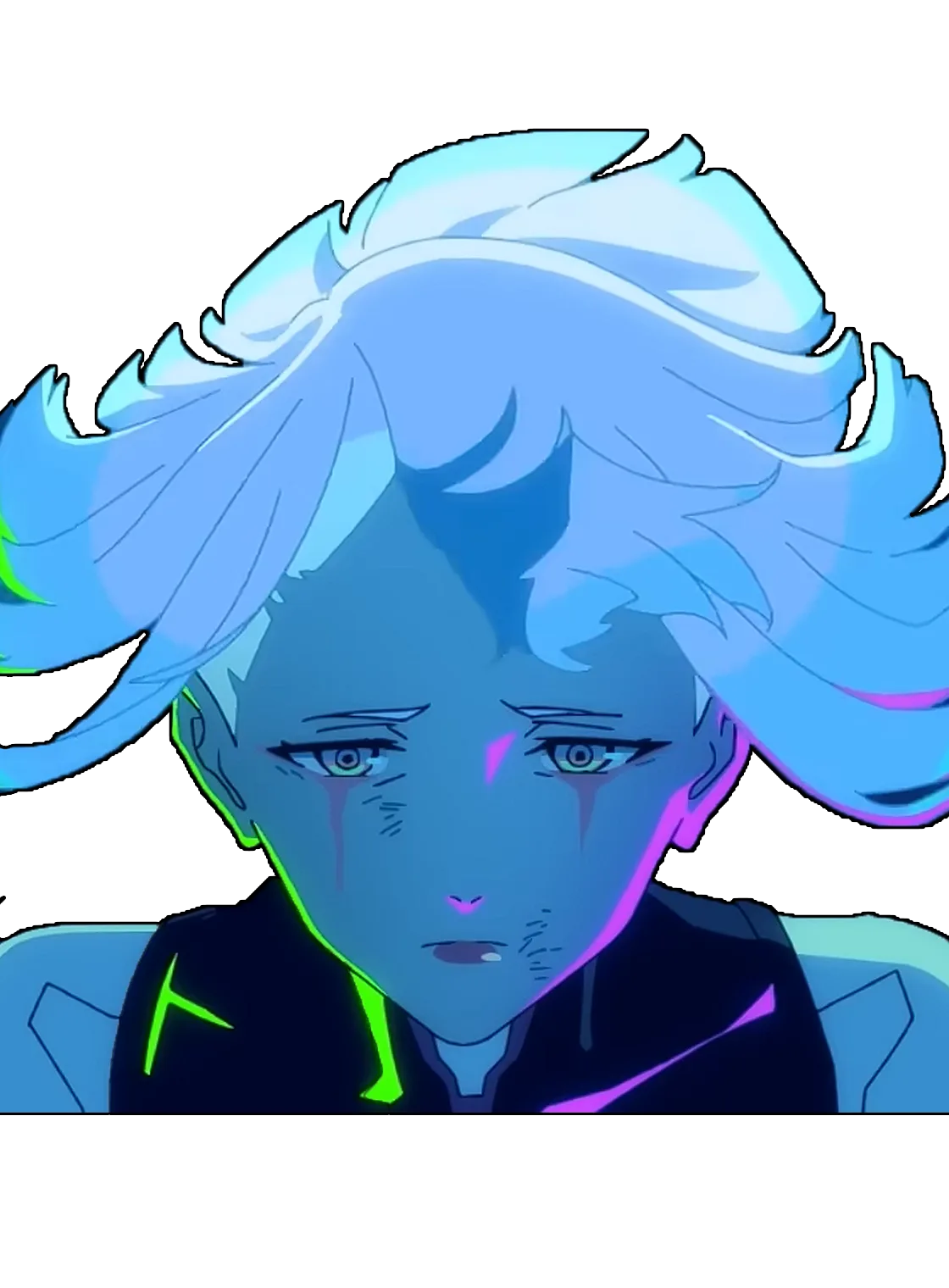 Mina critical pose from Lucy Cyberpunk Edgerunners as Mina