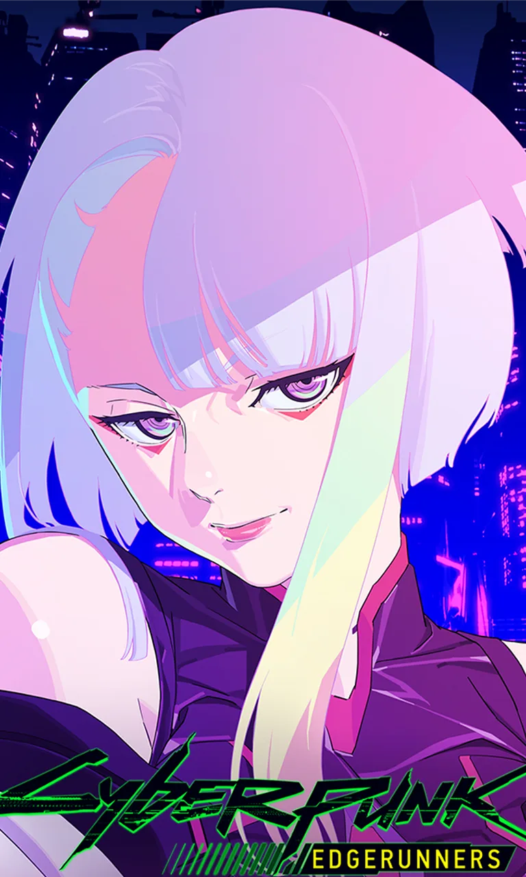 Mina top bar portrait from Lucy Cyberpunk Edgerunners as Mina