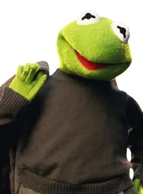 Vyper gloat pose from Kermit The Frog
