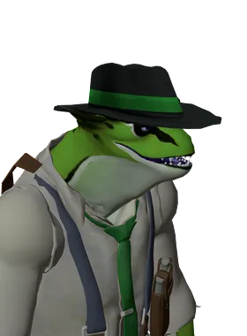 Vyper critical pose from Lounge Lizard - Viper