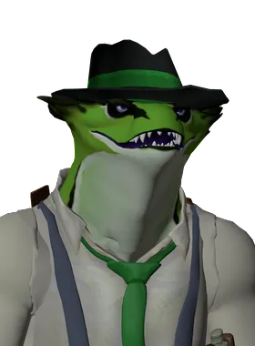 Vyper gloat pose from Lounge Lizard - Viper