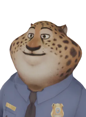 Warden hero card from Officer Clawhauser Warden