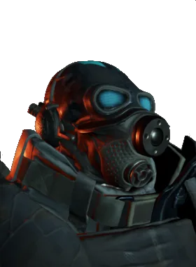 Warden hero card from Combine Charger | Warden Skin
