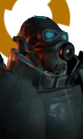 Warden top bar portrait from Combine Charger | Warden Skin