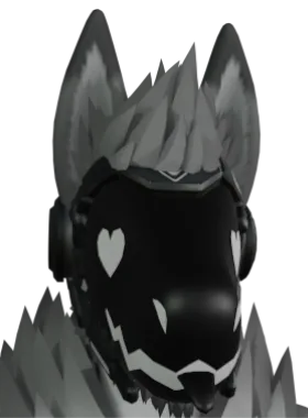 Warden gloat pose from Protogen Warden
