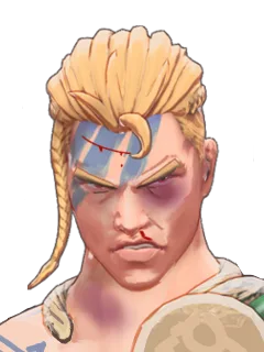 Silver critical pose from Cu Chulainn Silver (SMITE)
