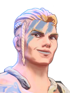Silver gloat pose from Cu Chulainn Silver (SMITE)