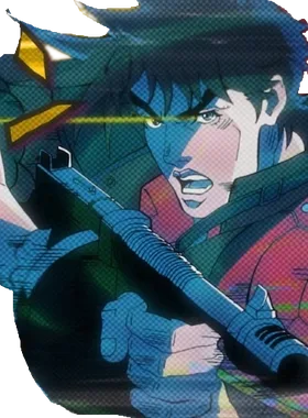 Wraith critical pose from Young Joseph Joestar as Wraith