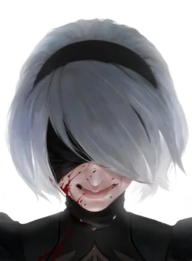 Yamato critical pose from 2B | Yamato Skin