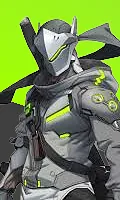Yamato top bar portrait from Genji Shimada OW2 over Yamato (SOUNDS UPDATE)