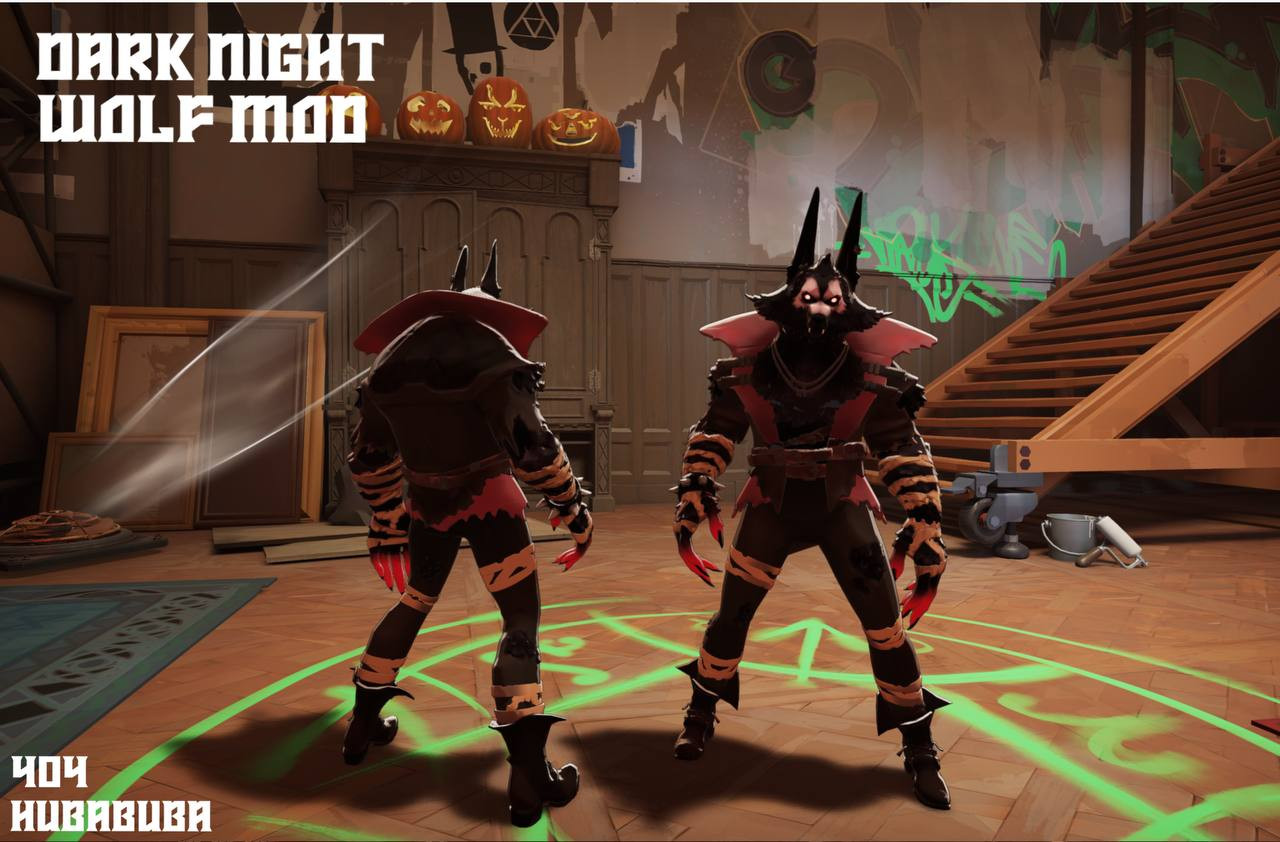 Dark Night Wolf Drifter Skin mod image 3