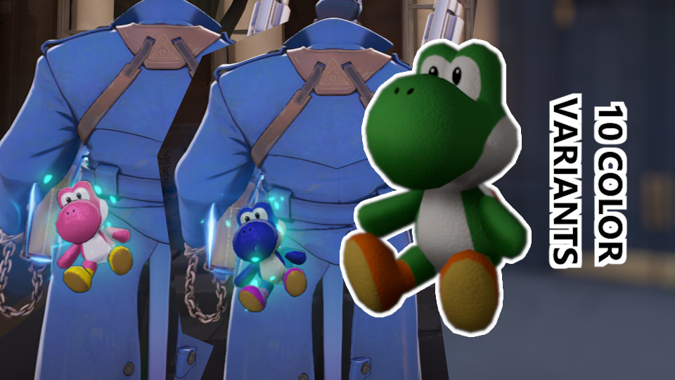 Yoshi Plush Soul Container [commission] image 2