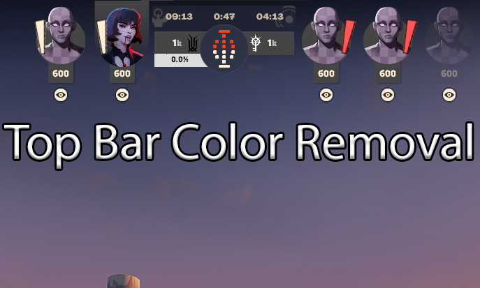 Top Bar Color Removal