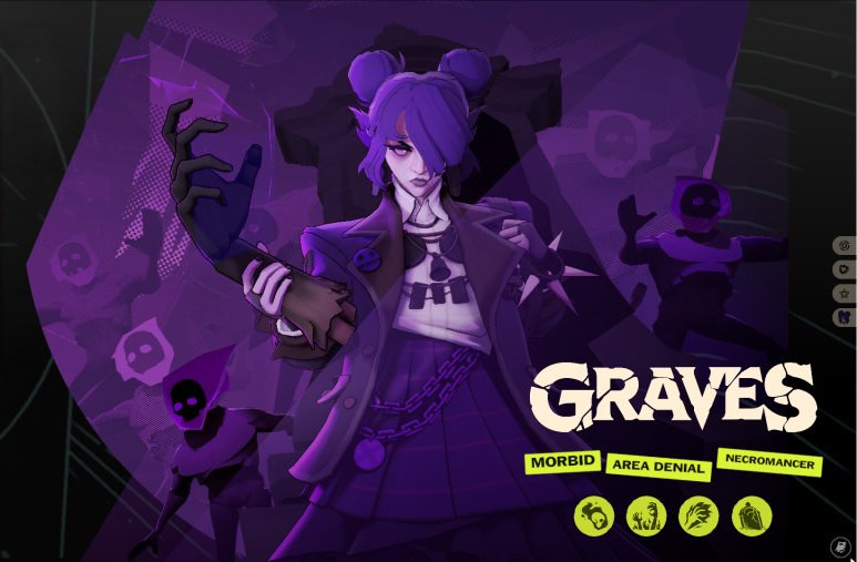 Graves' Purple Skin image 2