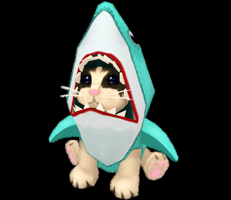 Cat Shark Over Hidden King Metal Blobs