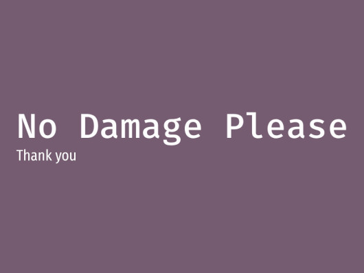 No Damage Please
