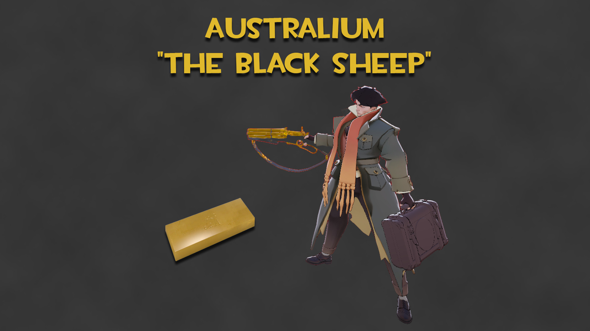 Australium "The Black Sheep" (Gold Pocket Gun) image 2