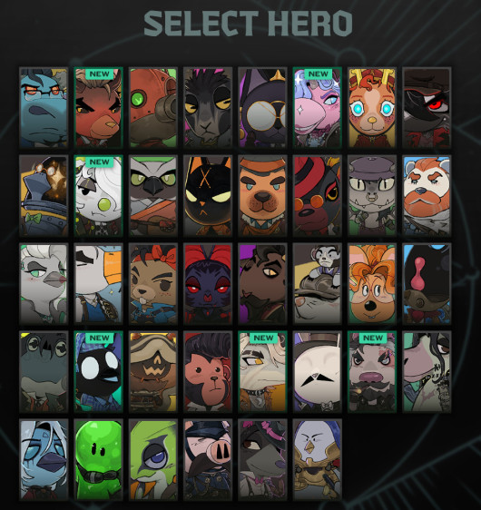 Deadlock X Animal Crossing - Character Selection