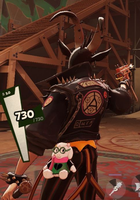 Ralsei plush on Billy(fixed) image 3