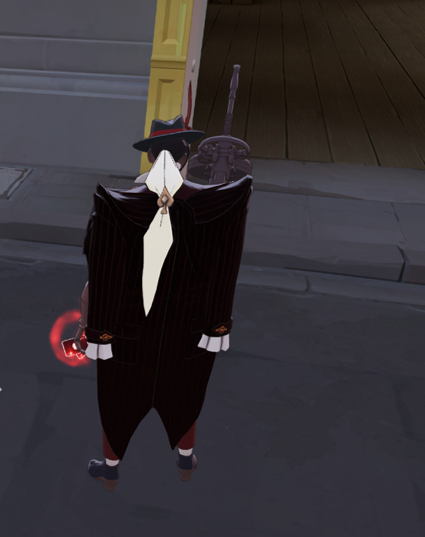 Wraith red recolor with some particles in red image 4