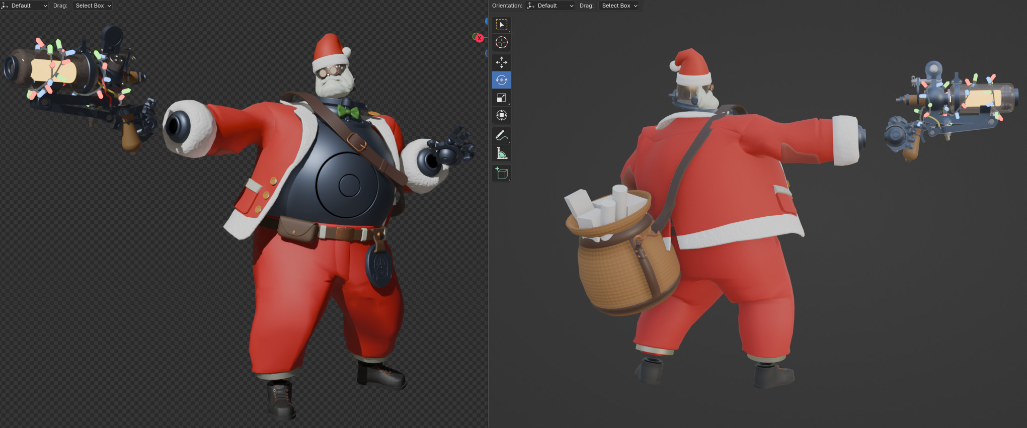 Santa Dynamo Festive Skin image 6