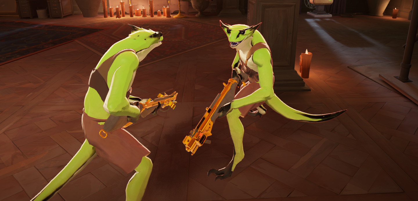 Australium "The Rattler" (Gold Vyper Gun) image 3