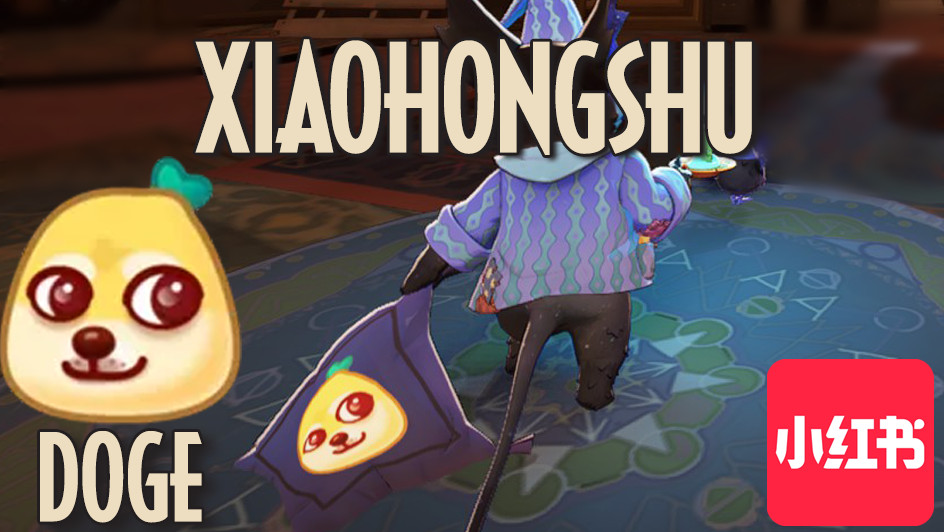 Xiaohongshu (RedNote) Doge | Rem Pillow Image image 2