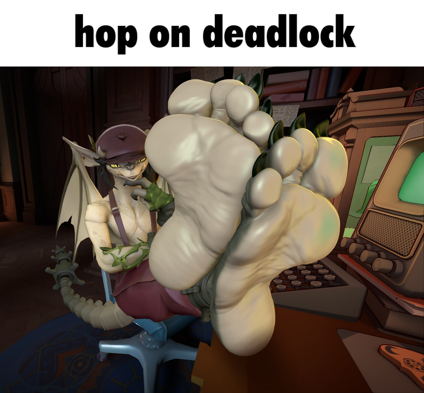 Ivy with feet image 2