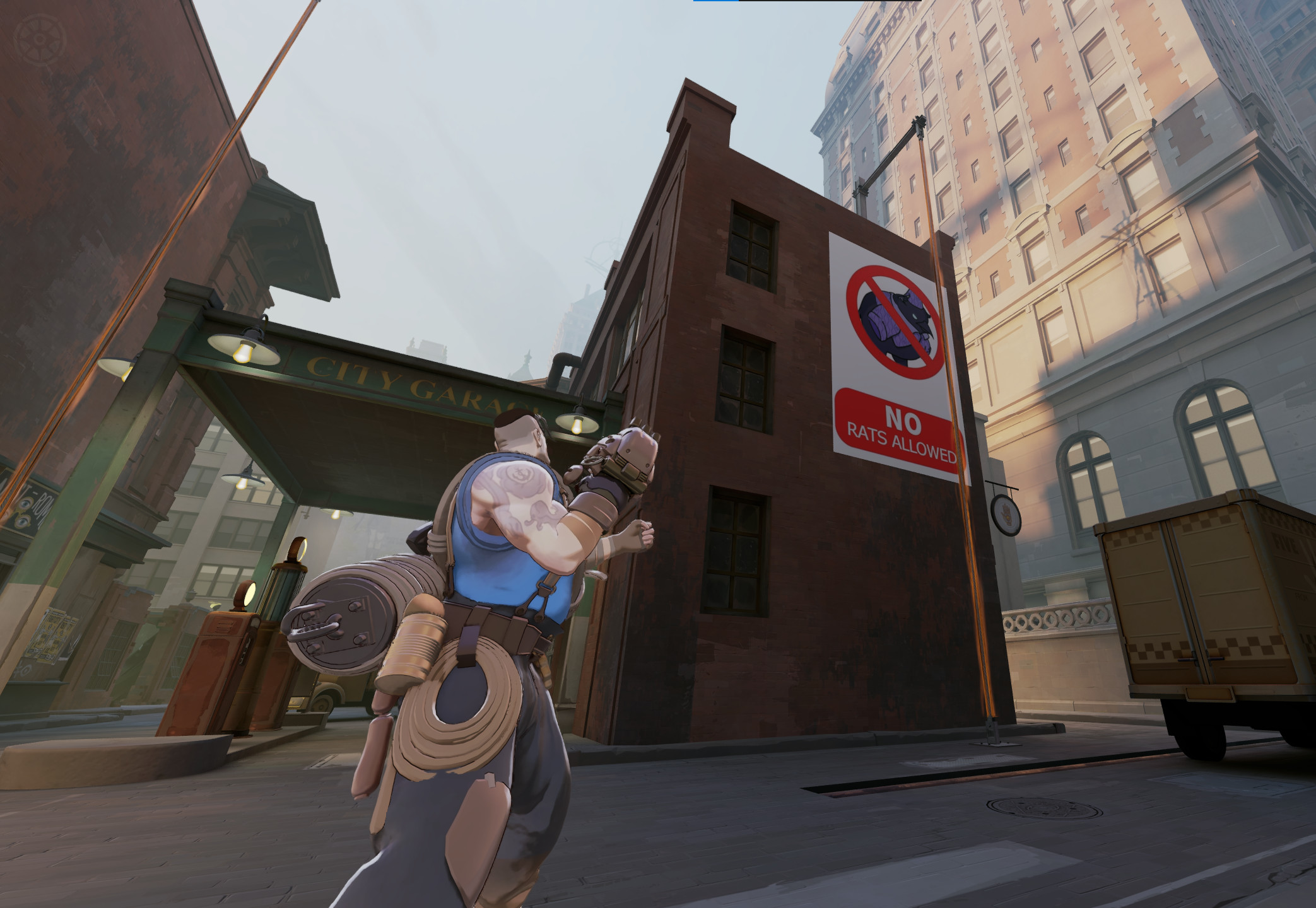 NO RATS ALLOWED SIGN ON THE SINNERS image 3