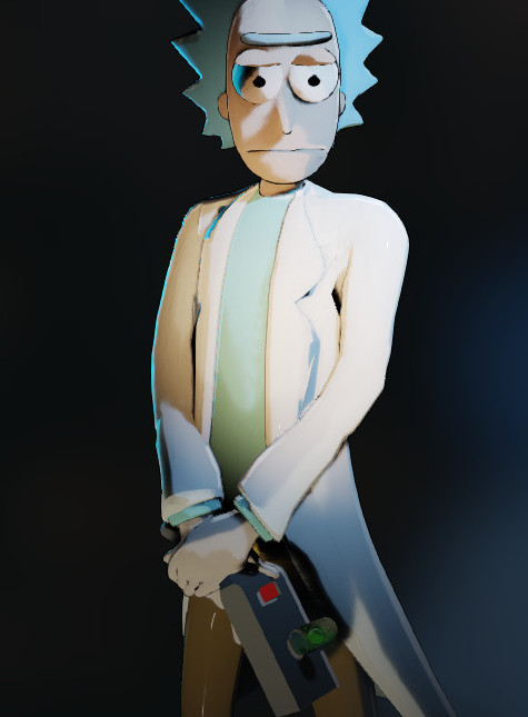 Rick Sanchez - Rick and Morty Doorman image 4