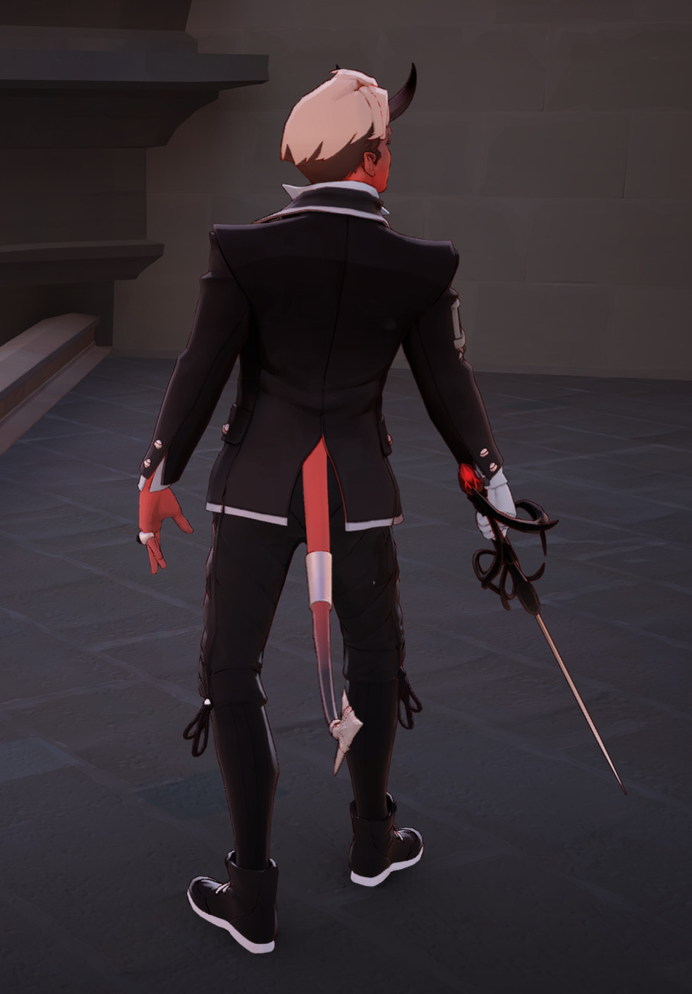 Silver & Black Apollo (+ Black Hair Ver) image 5