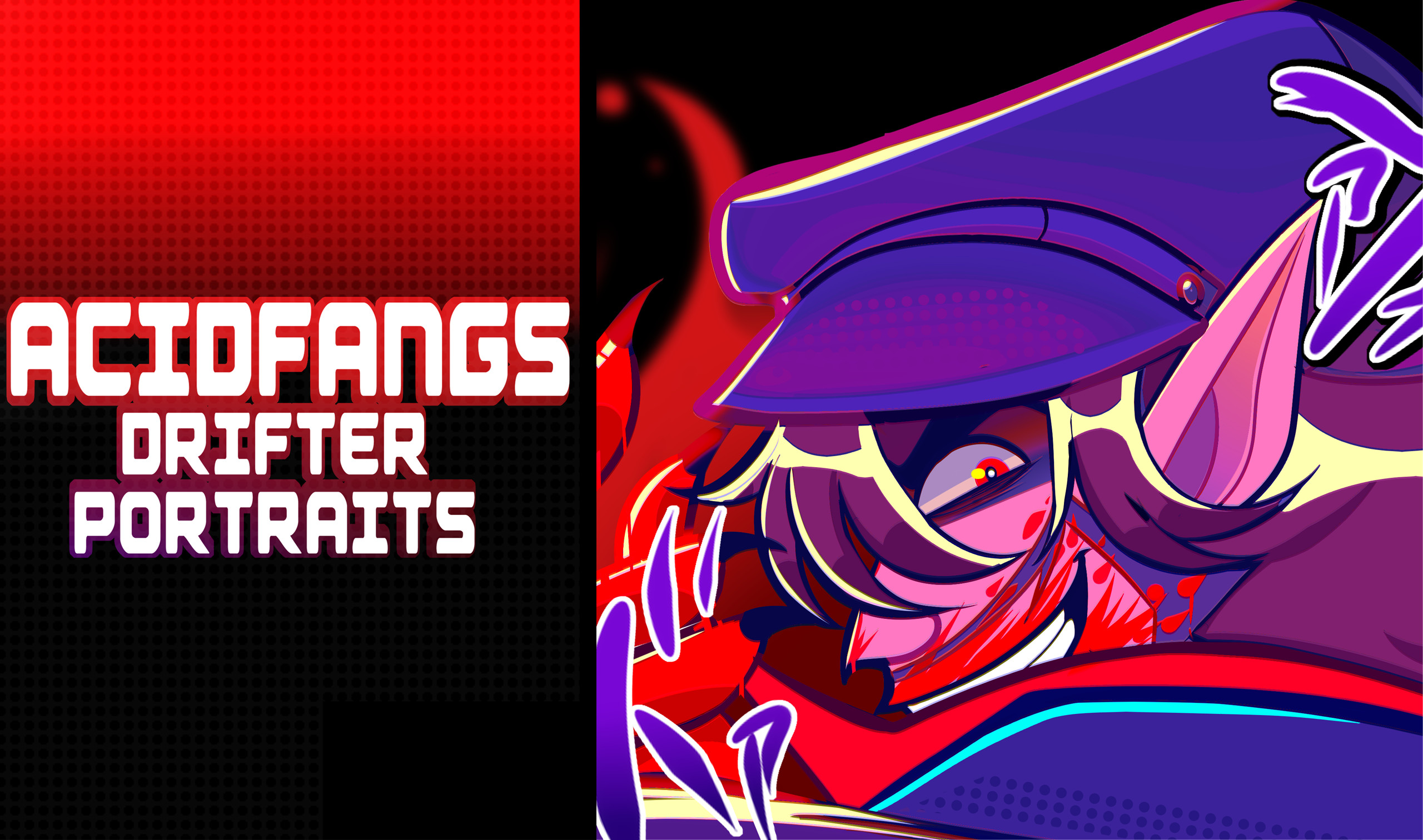 AcidFangs Drifter Portrait