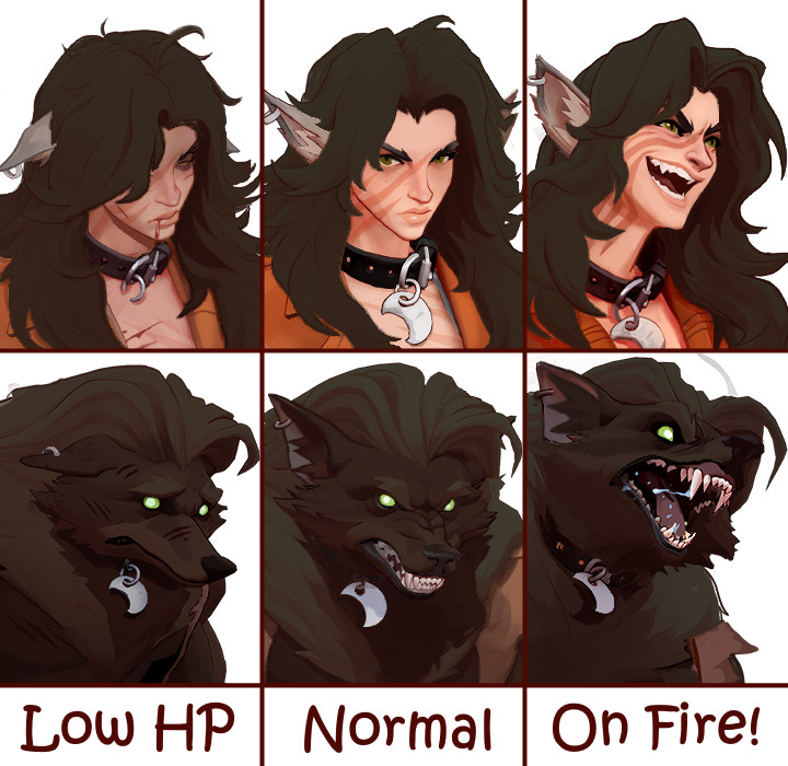 Brunette Silver {+ Brown Wolf} (Icons Seperate) image 5