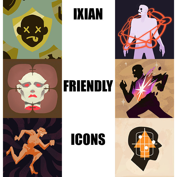Ixian Friendly Icons