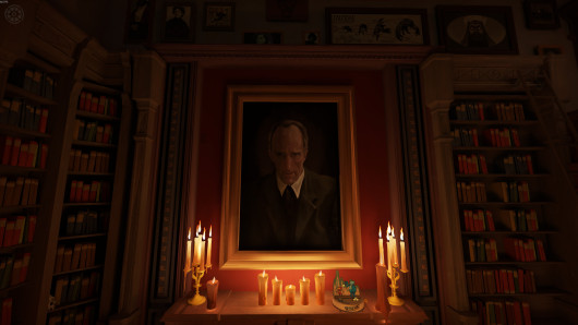 Cave Johnson Portrait