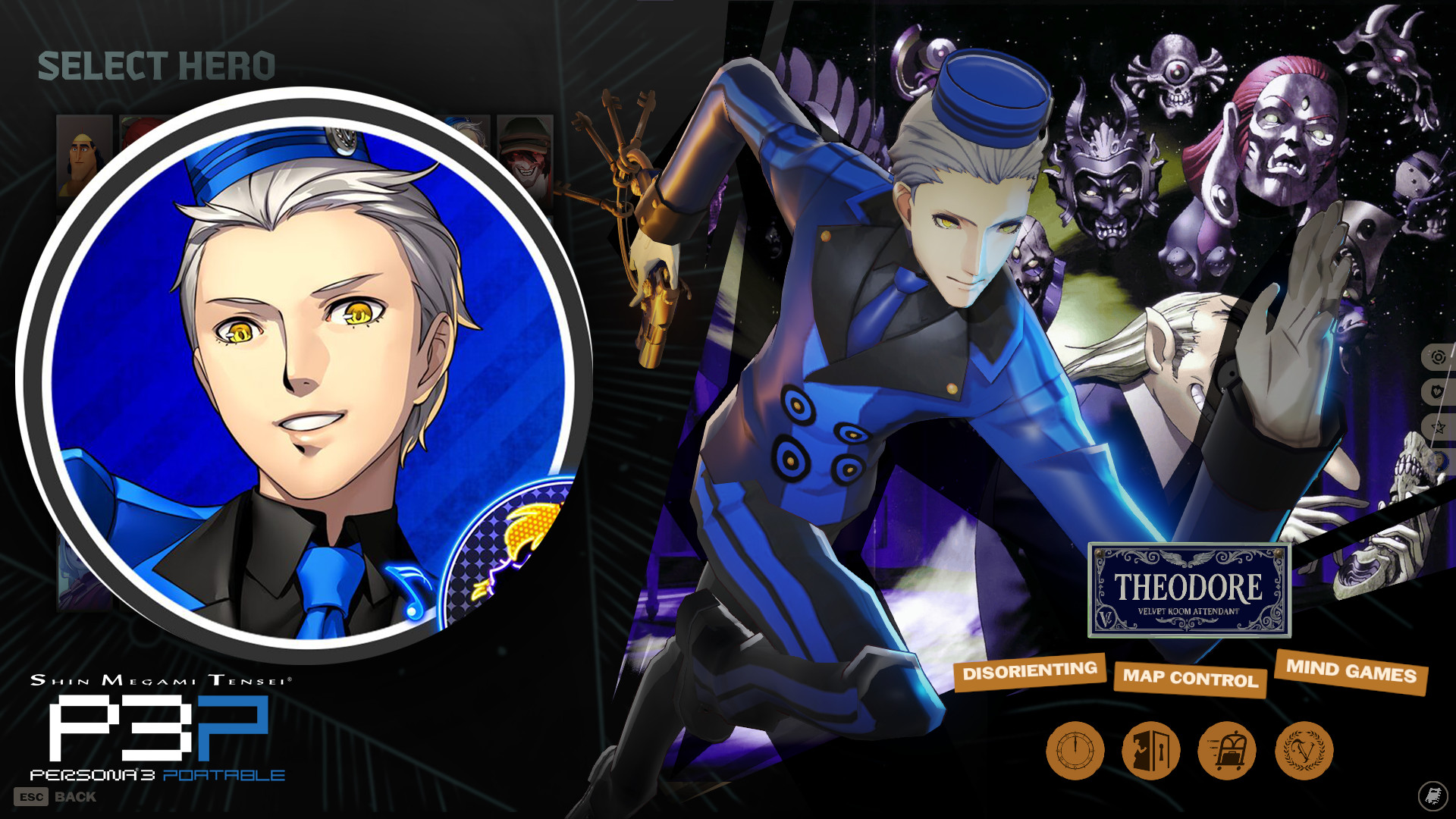 Theodore as Doorman (Persona 3) image 2
