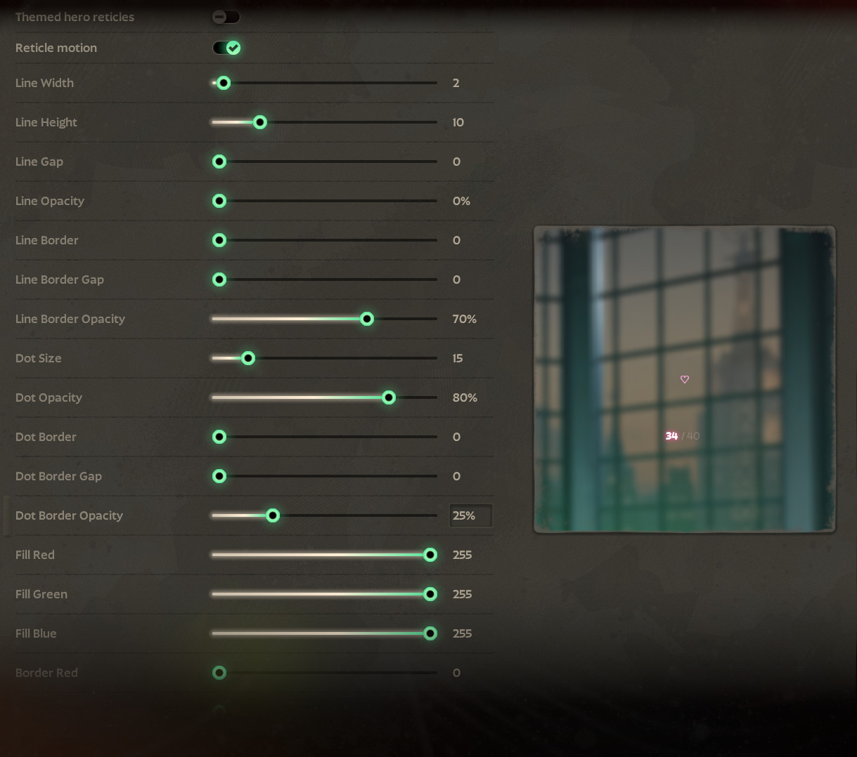 Heart Crosshair (QOL Compatible)