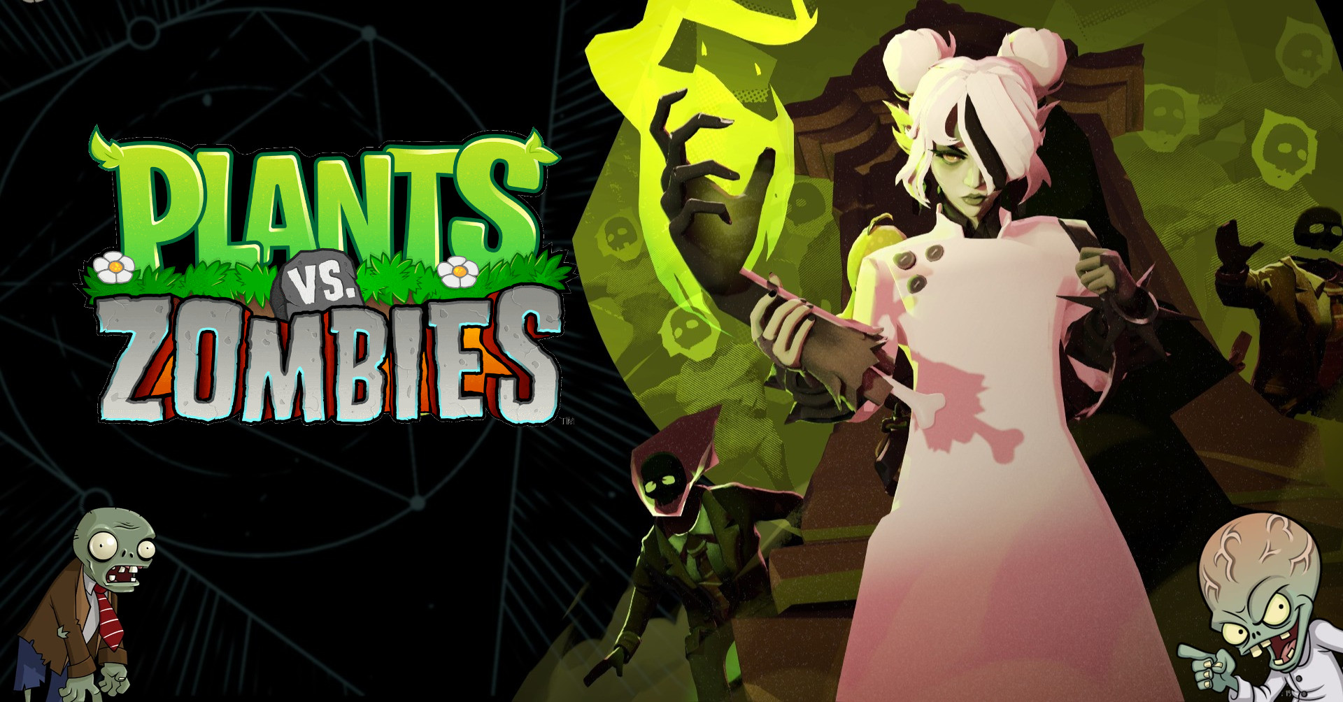Dr. Zomboss Graves Skin + PvZ Zombie Ghouls image 2