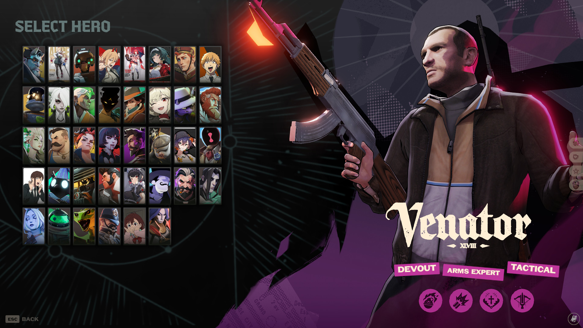 Niko Bellic over Venator