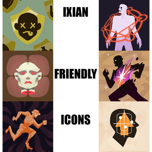 Ixian Friendly Icons