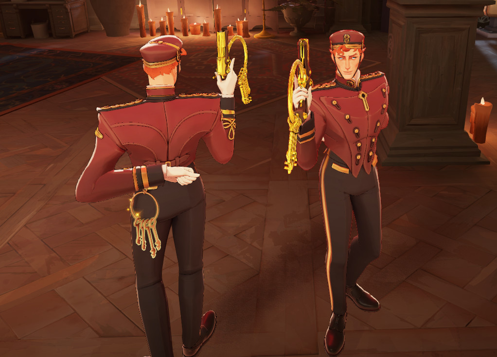 Australium "Service with a Smile" (Gold Doorman) image 3